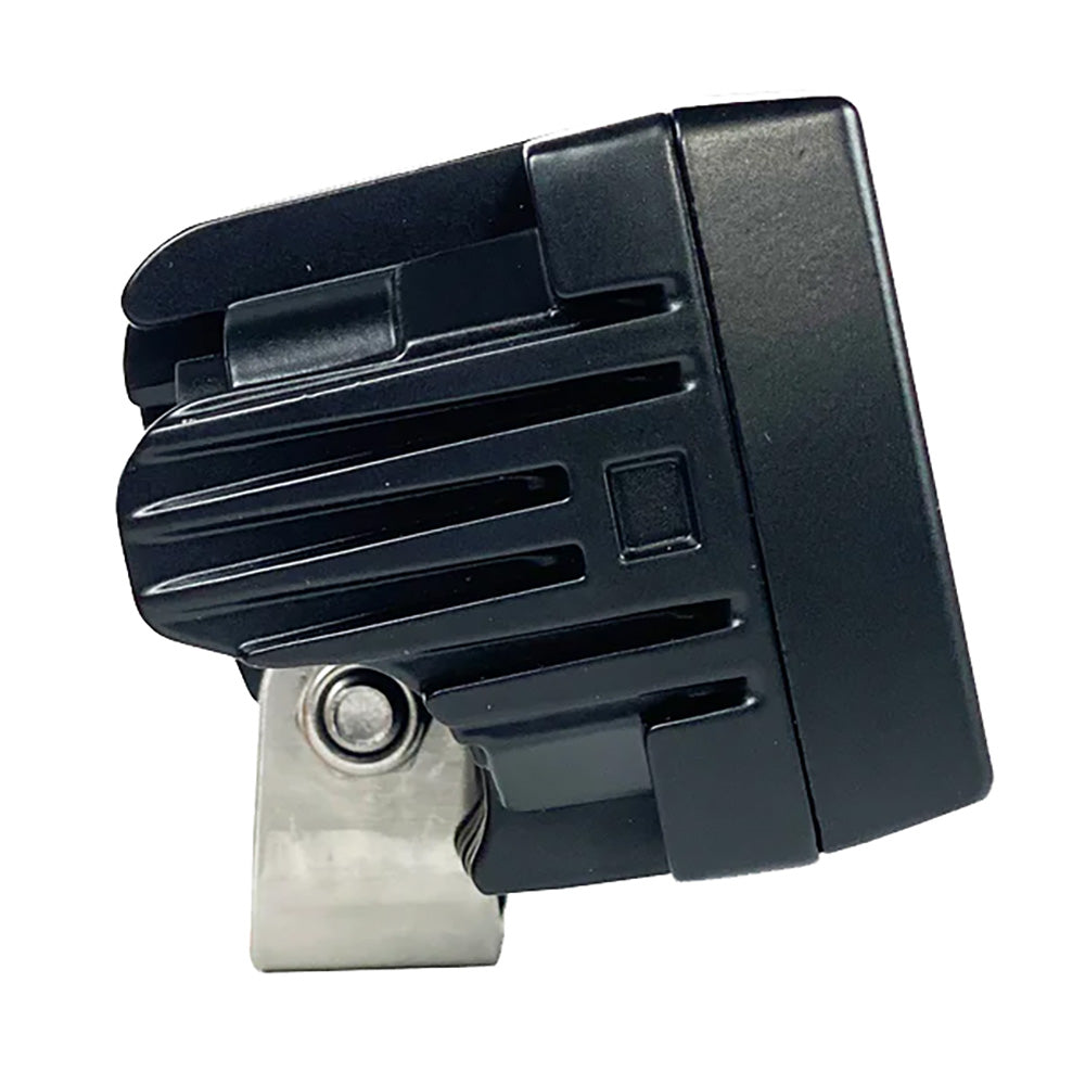 Black Oak 4" Marine Spreader Light Flood Scene LED Pro Series 3.0 - Black 4BMS-S