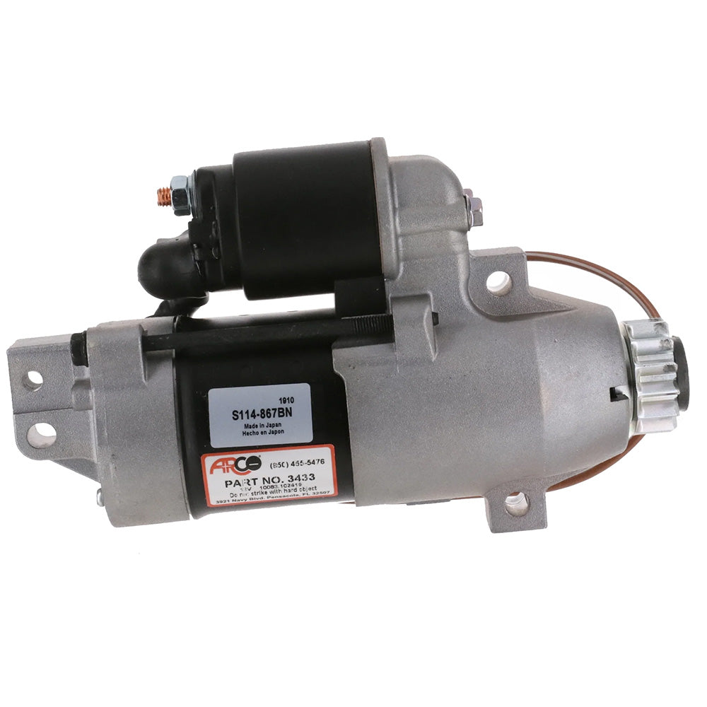 ARCO Marine Premium Replacement Yamaha Outboard Starter - 13 Tooth 3433