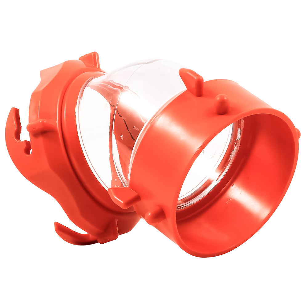 Camco RhinoFLEX 45-Degree Swivel Fitting Clear 39847