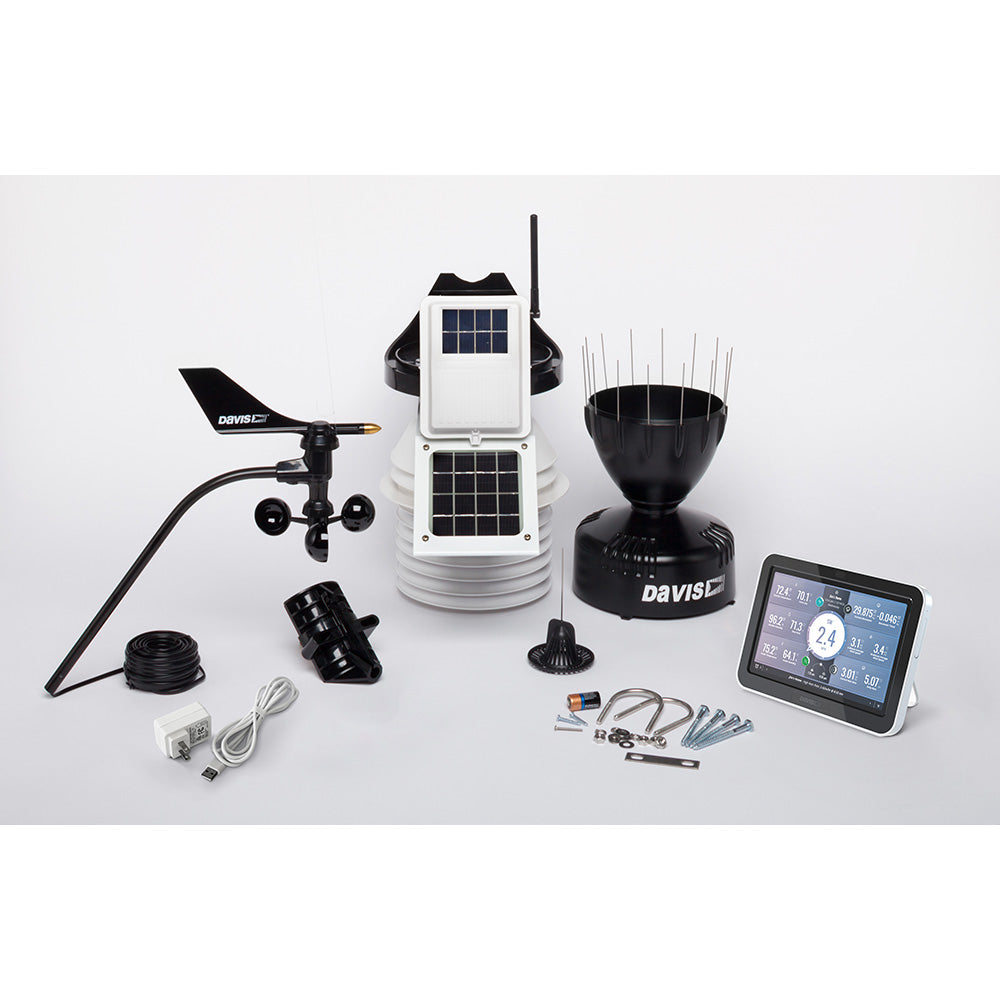 Davis Vantage Pro2 Wireless Weather Station w/WeatherLink Console & 24hr Fan Aspirated Radiation Shield 6253