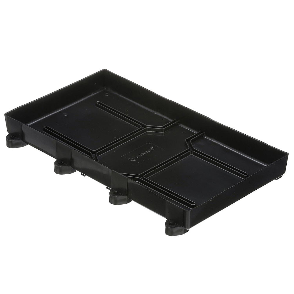 Attwood Marine Battery Tray with Straps, For Group 29/31 Batteries, 12-7/8 in x 7 in, Up to 10-1/2 in Tall