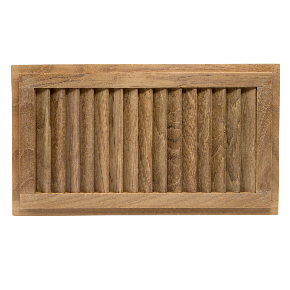 Whitecap Teak Louvered Insert - 16" x 9-1/8" x 3/4" 60710