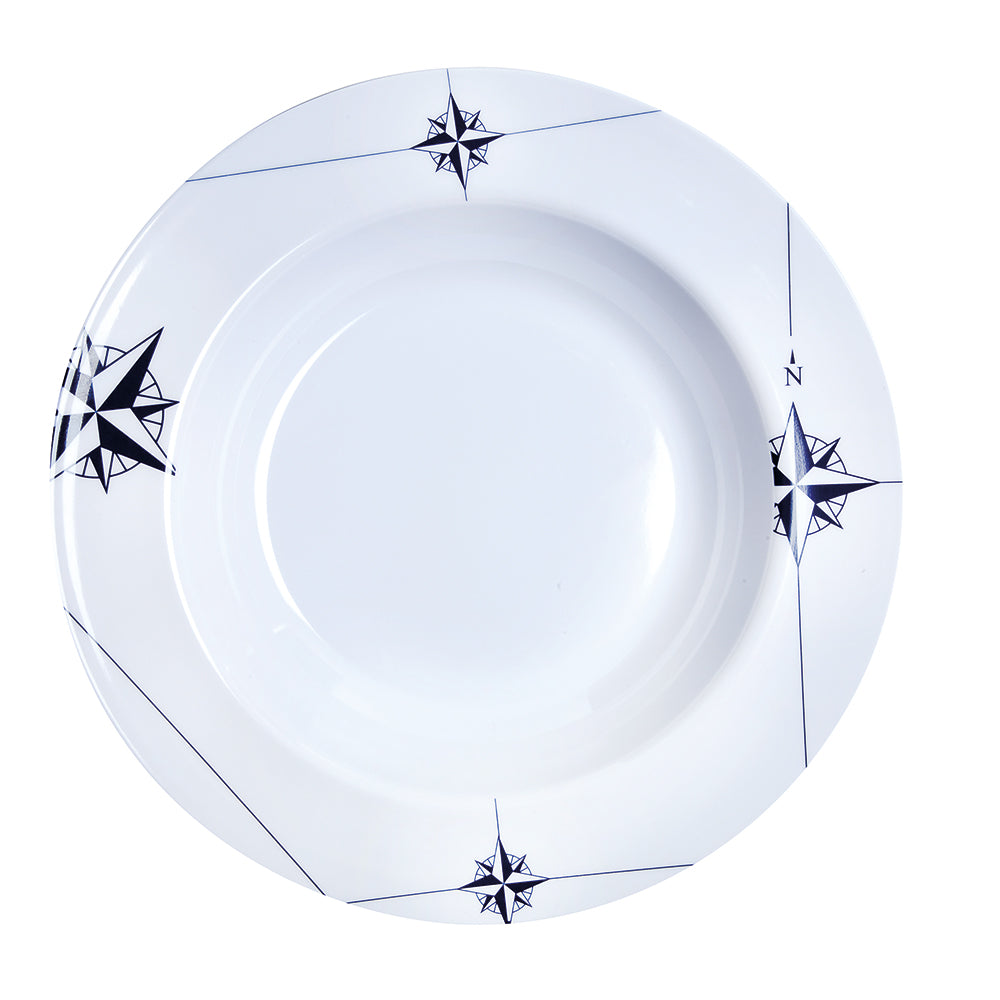 Marine Business Melamine Deep, Round Soup Plate - NORTHWIND - 8.8" Set of 6 15002C