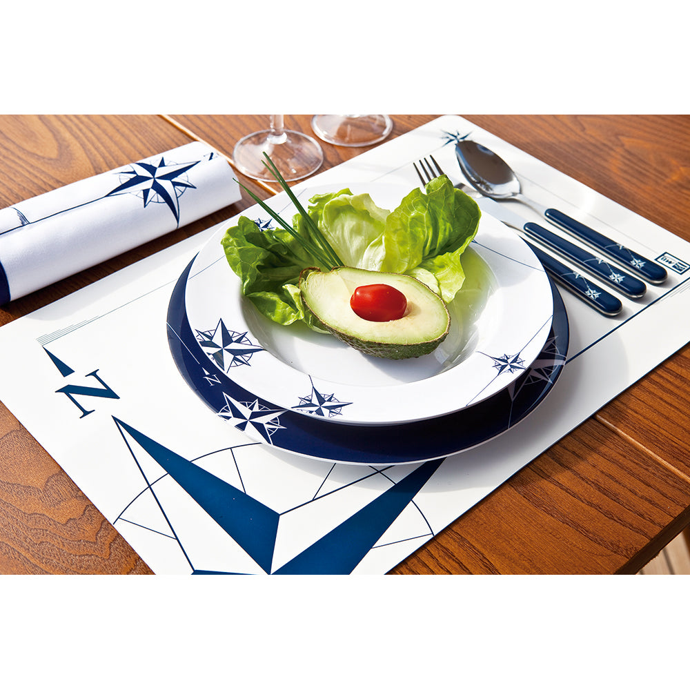 Marine Business Melamine Deep, Round Soup Plate - NORTHWIND - 8.8" Set of 6 15002C