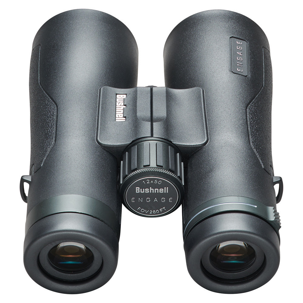 Bushnell 12x50mm Engage™ Binocular - Black Roof Prism ED/FMC/UWB BEN1250