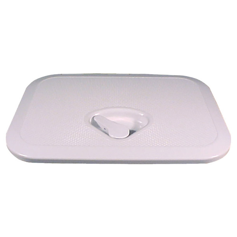 Beckson 11" x 15" Flush Hatch White - ASA Material - Acrylonitrile Styrene Acrylate HT1115AW