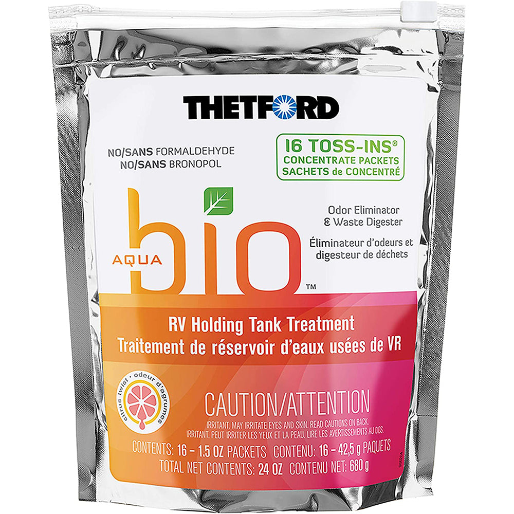 Thetford AquaBio - 16 Toss-Ins® Concentrate Packets 96590