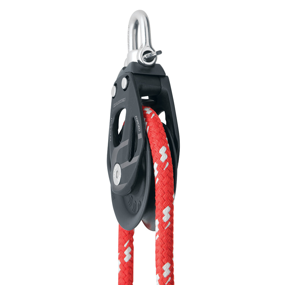 Harken 60mm Single Aluminum Element Block w/Swivel 6260