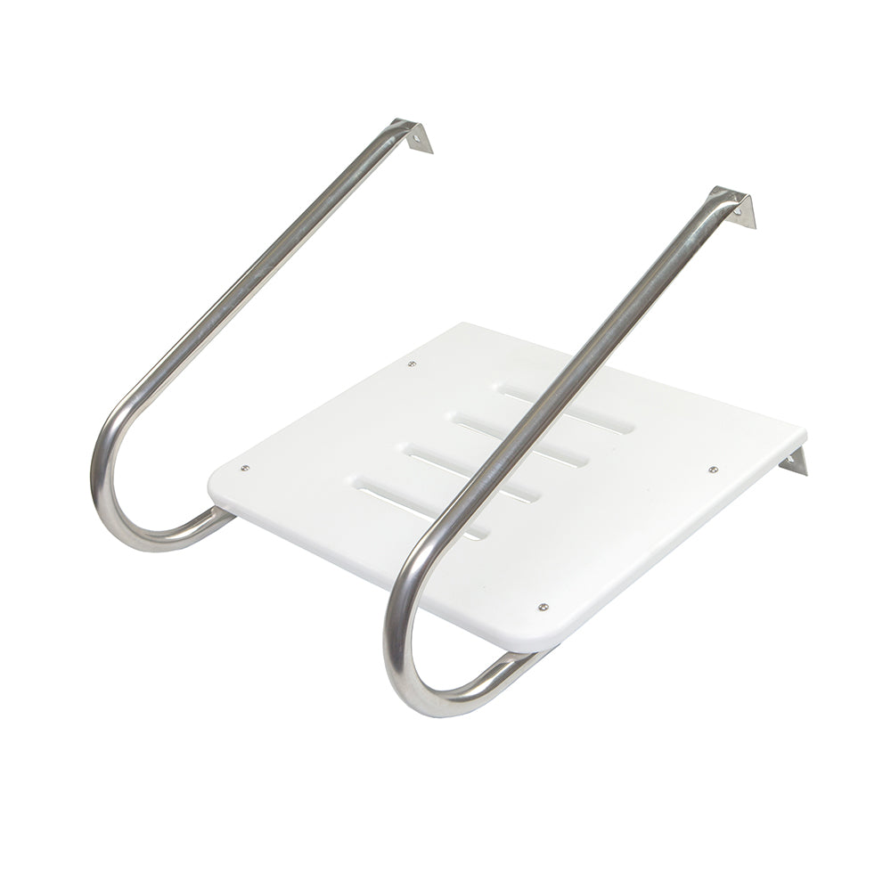 Whitecap White Poly Swim Platform f/Inboard/Outboard Motors 67901