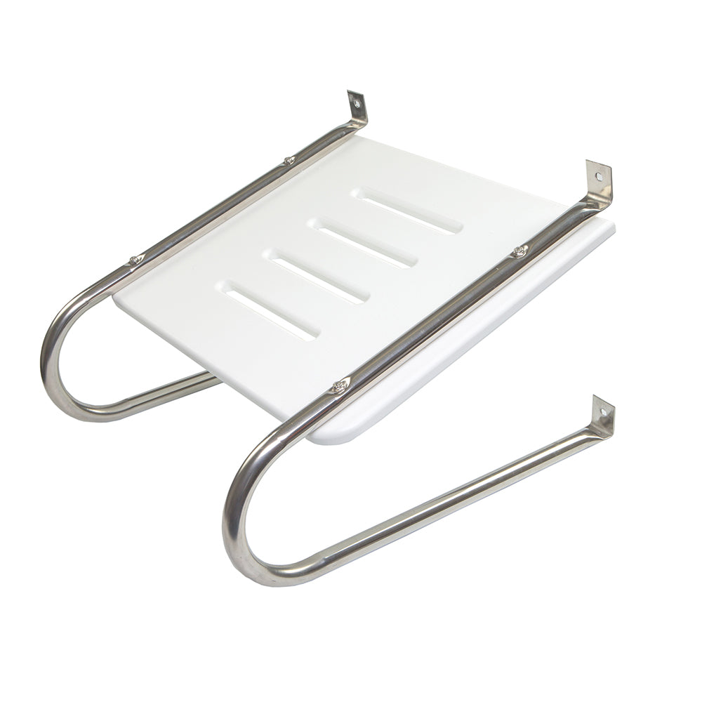 Whitecap White Poly Swim Platform f/Inboard/Outboard Motors 67901