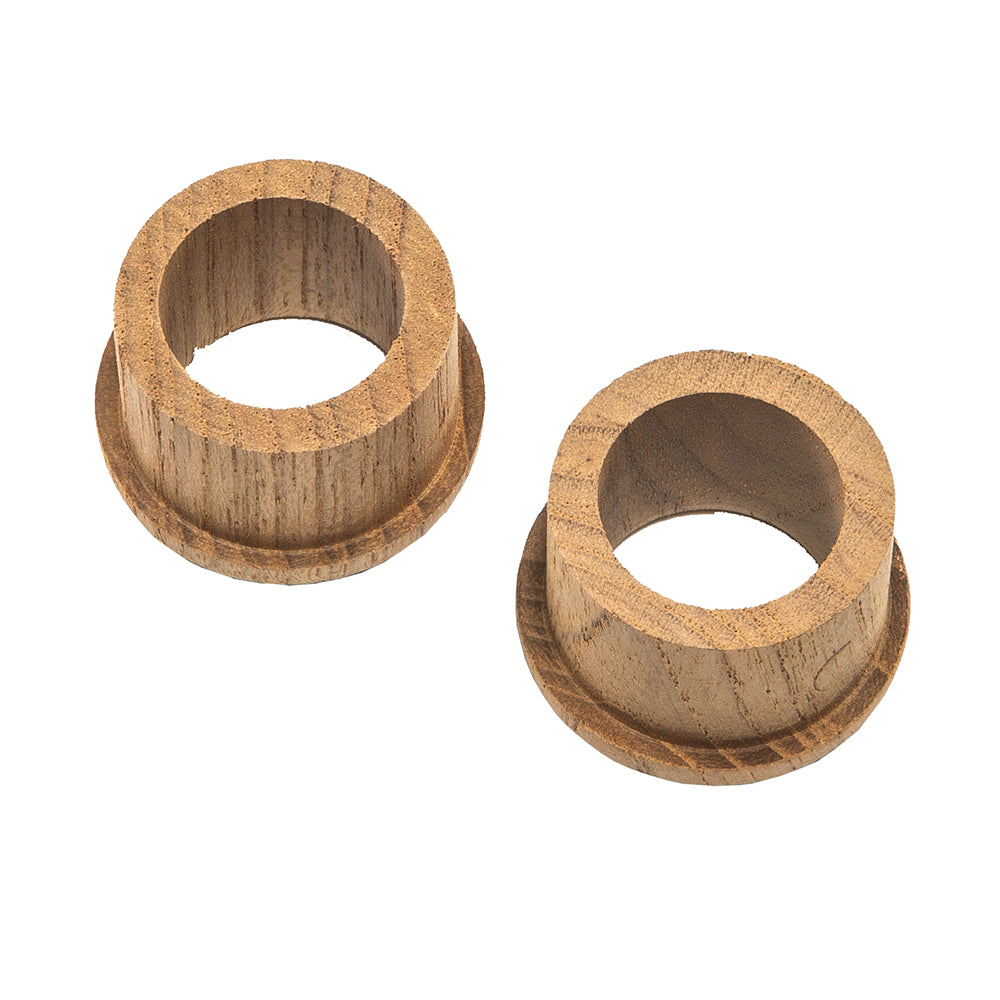 Whitecap Teak Finger Pull - 5/8" Barrel Length - 2 Pack 60145-A