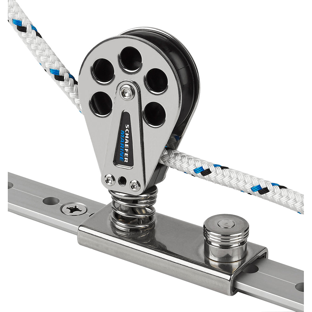 Schaefer Spring Loaded/Lined Slide/Stainless Steel f/1-1/4" T-Track 705-92