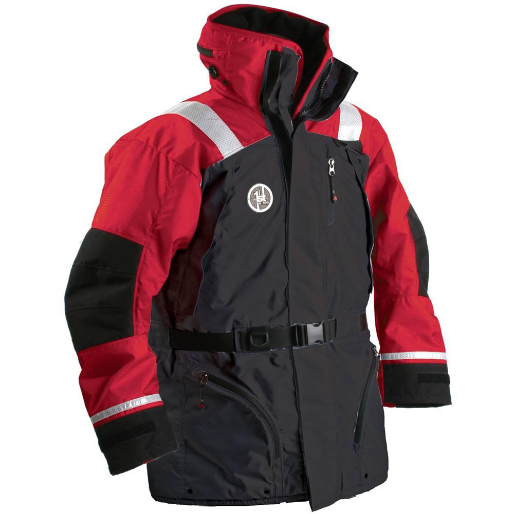 First Watch AC-1100 Flotation Coat - Red/Black - Medium AC-1100-RB-M