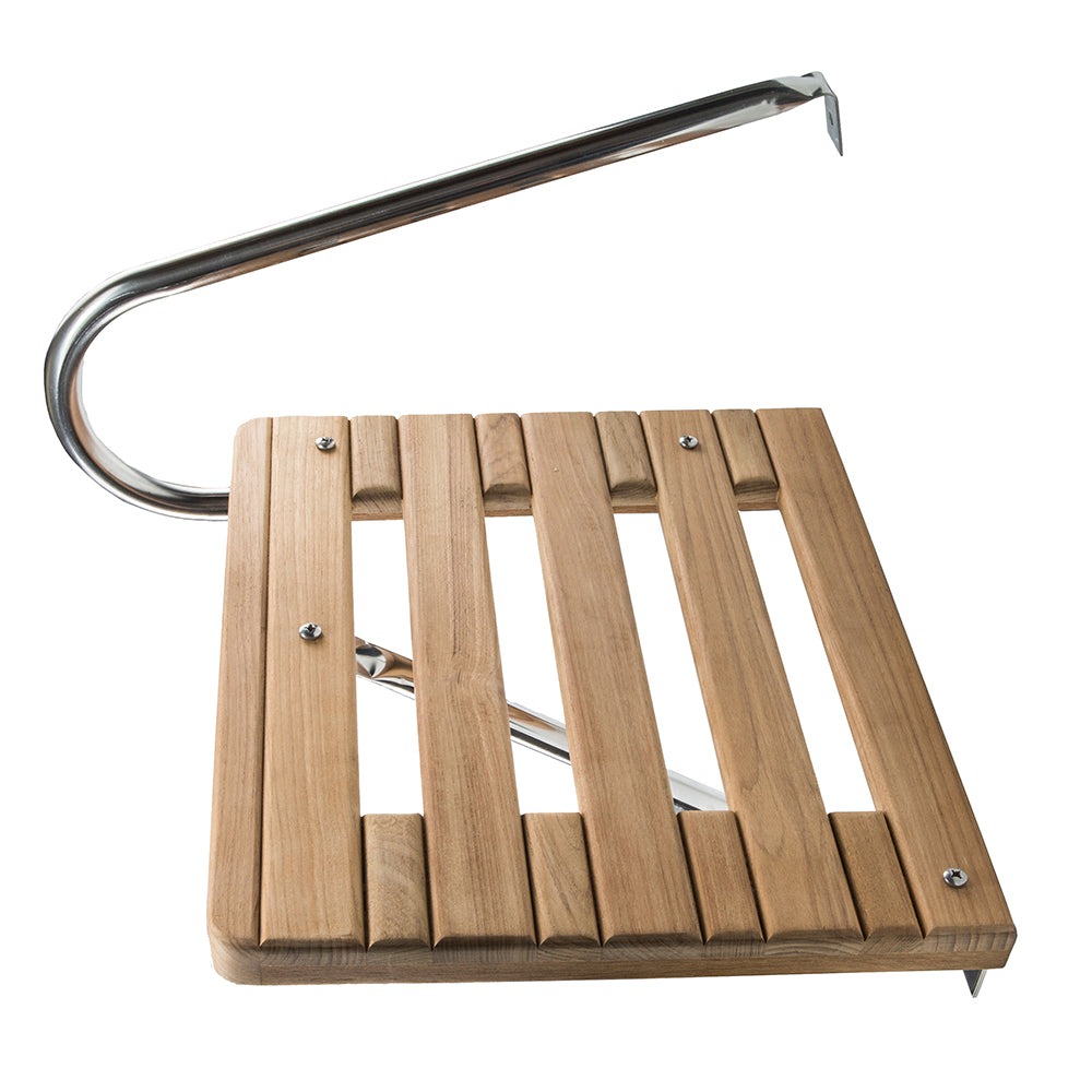 Whitecap Teak Swim Platform f/Outboard Motors 60900