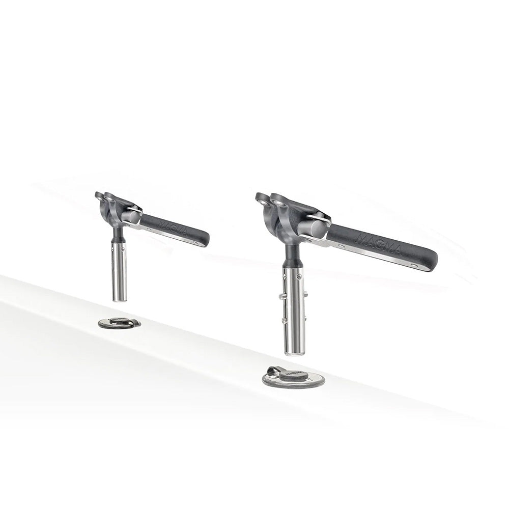 Magma Mount - Dual Locking Flush Deck Socket w/Adjustable & Locking LeveLock T10-527