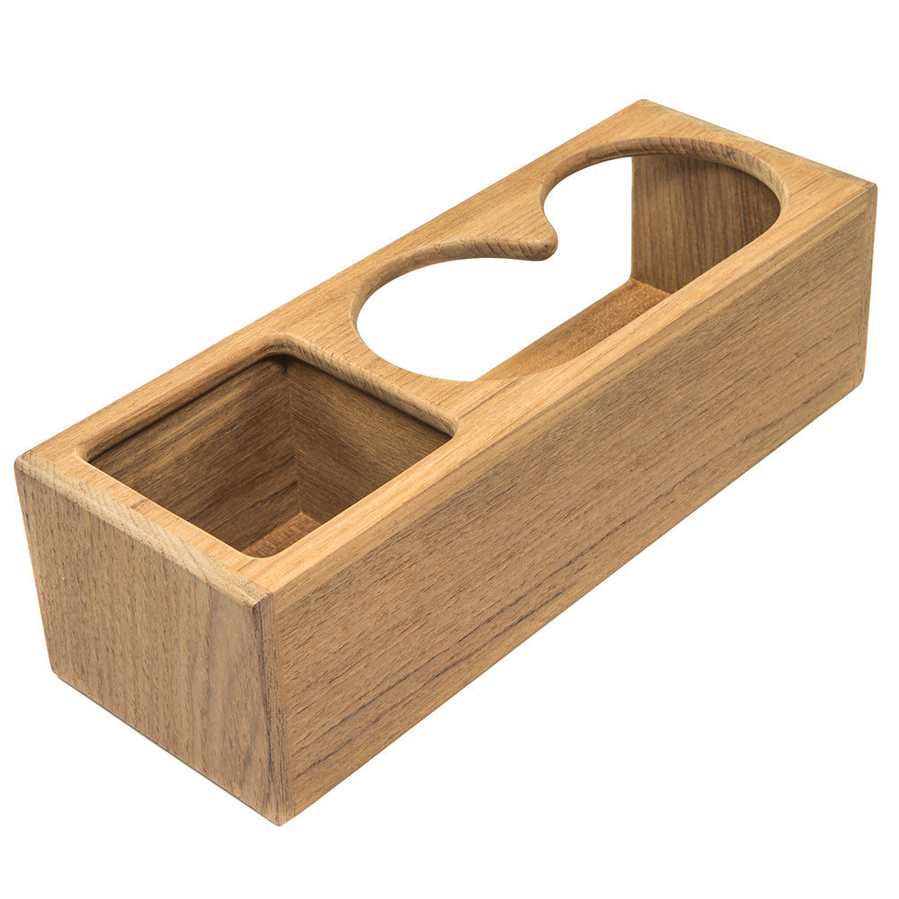 Whitecap Teak Two Insulated Drink/Binocular Rack w/Tray 62616