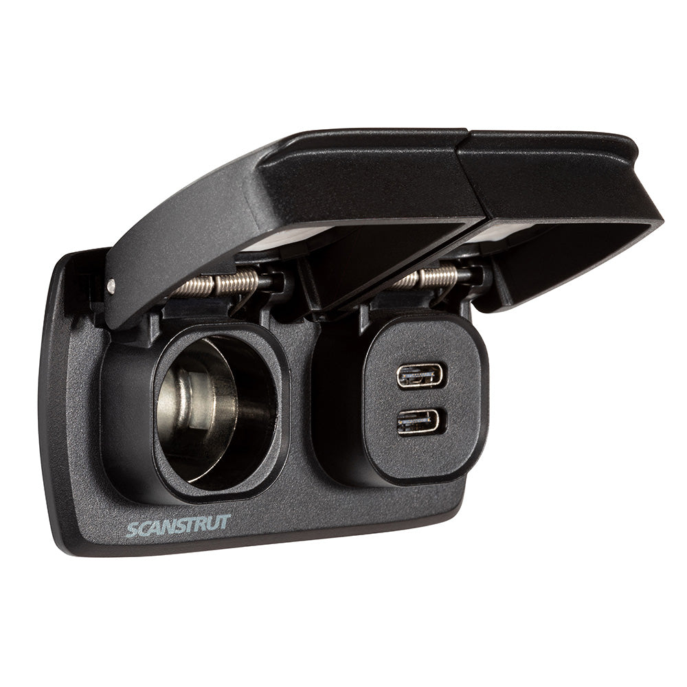 Scanstrut Flip Pro Multi - Dual USB-C & 12V Power Socket SC-MULTI-F1