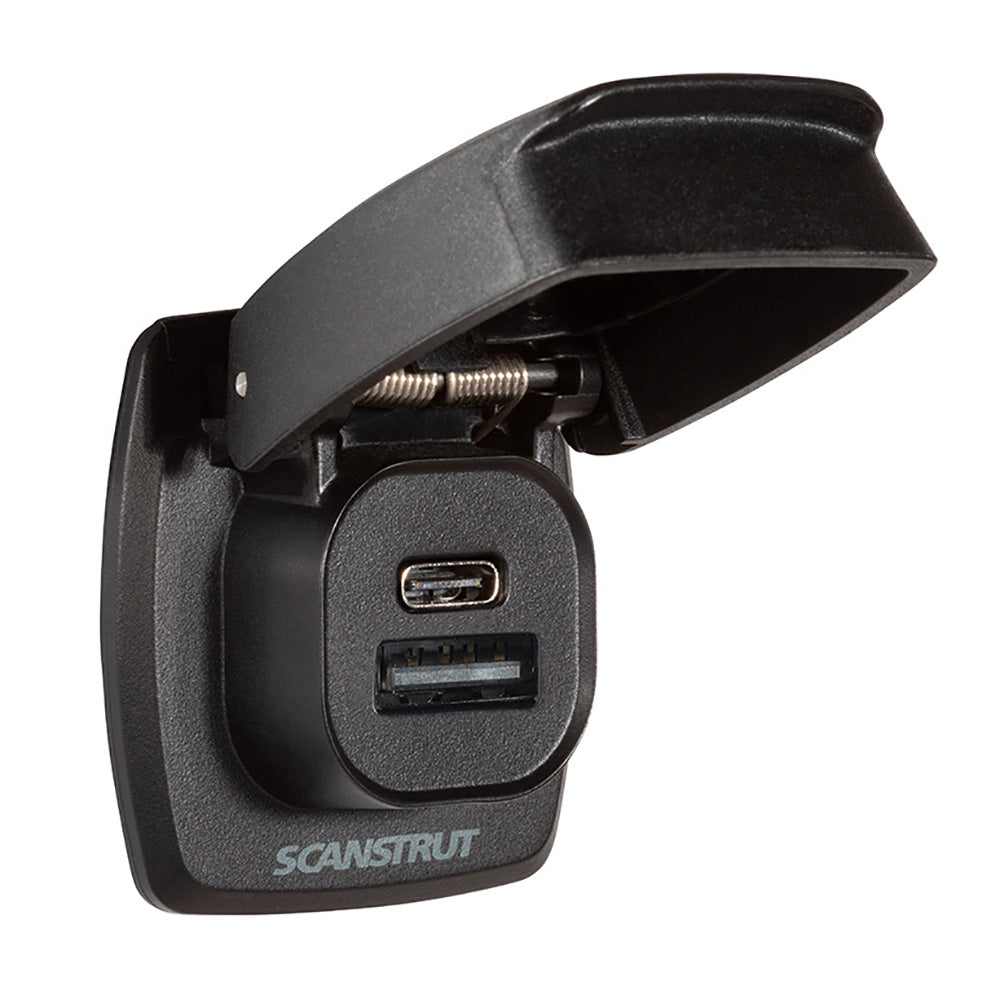 Scanstrut Flip Pro Plus Fast Charge USB-A & USB-C Socket SC-USB-F4