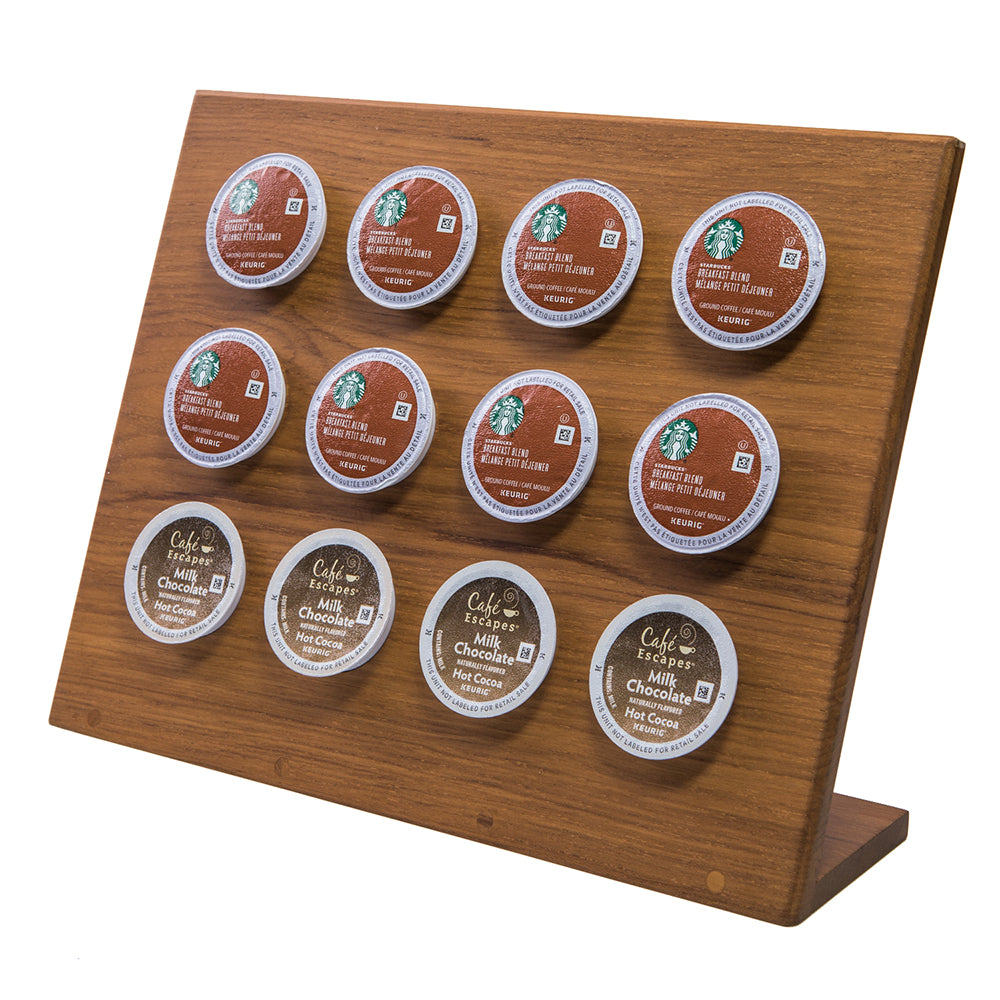 Whitecap K-Cup Holder 12-Capsule - Teak 63406