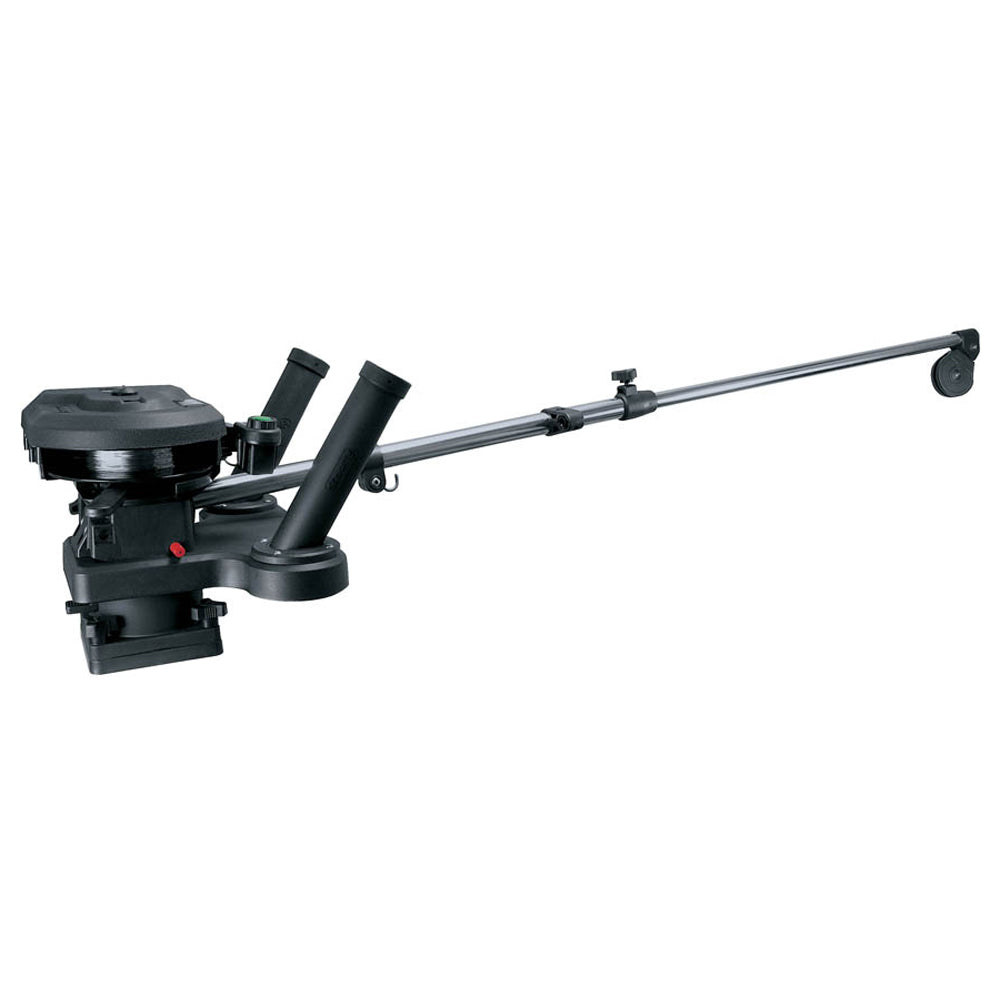 Scotty 1116 Propack 60" Telescoping Electric Downrigger w/ Dual Rod Holders and Swivel Base 1116