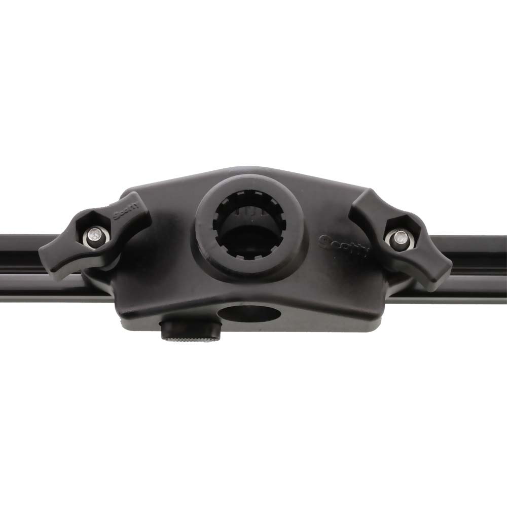 Scotty 0343 Locking Gunnel Track Mount 0343-BK