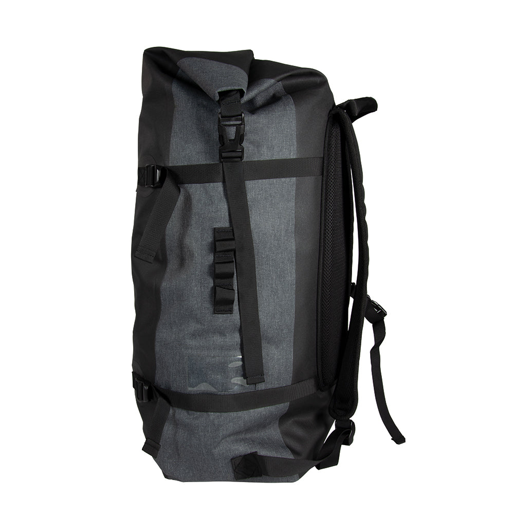 Ronstan Dry Roll Top - 55L Backpack - Black & Grey RF4014