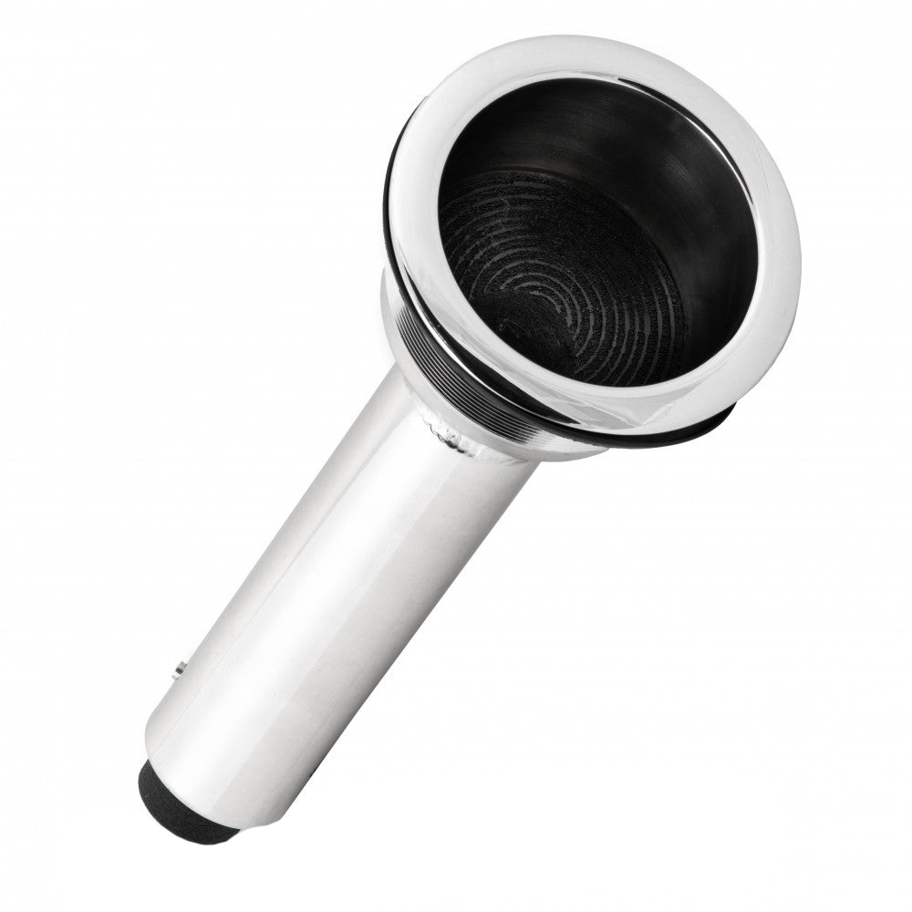 Whitecap Rod/Cup Holder - 304 Stainless Steel - 15° S-0628C