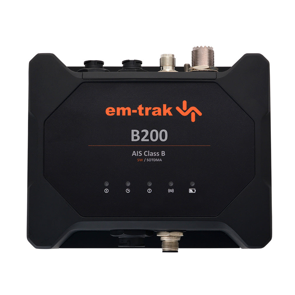 em-trak B200 Class B AIS Transceiver - 5W SOTDMA w/Battery Backup 429-0007