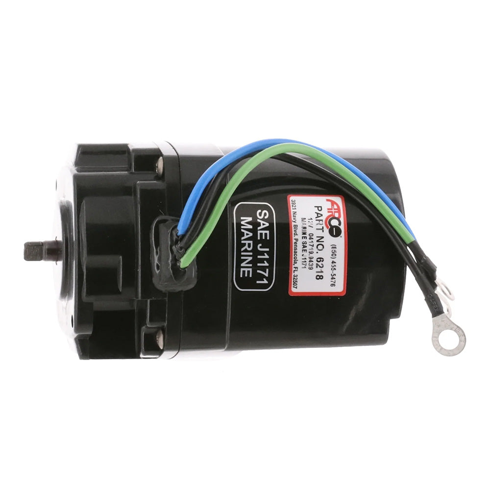ARCO Marine Original Equipment Quality Replacement Tilt Trim Motor f/Mercruiser I/O & Mercury O/B w/Oildyne Pump 6218