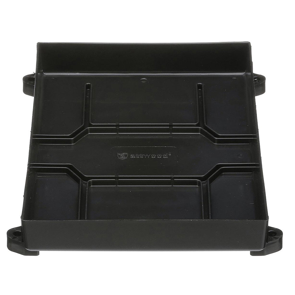 Attwood Marine Battery Tray with Strap, For 24/24M Batteries, Up to 10-1/2 in Tall