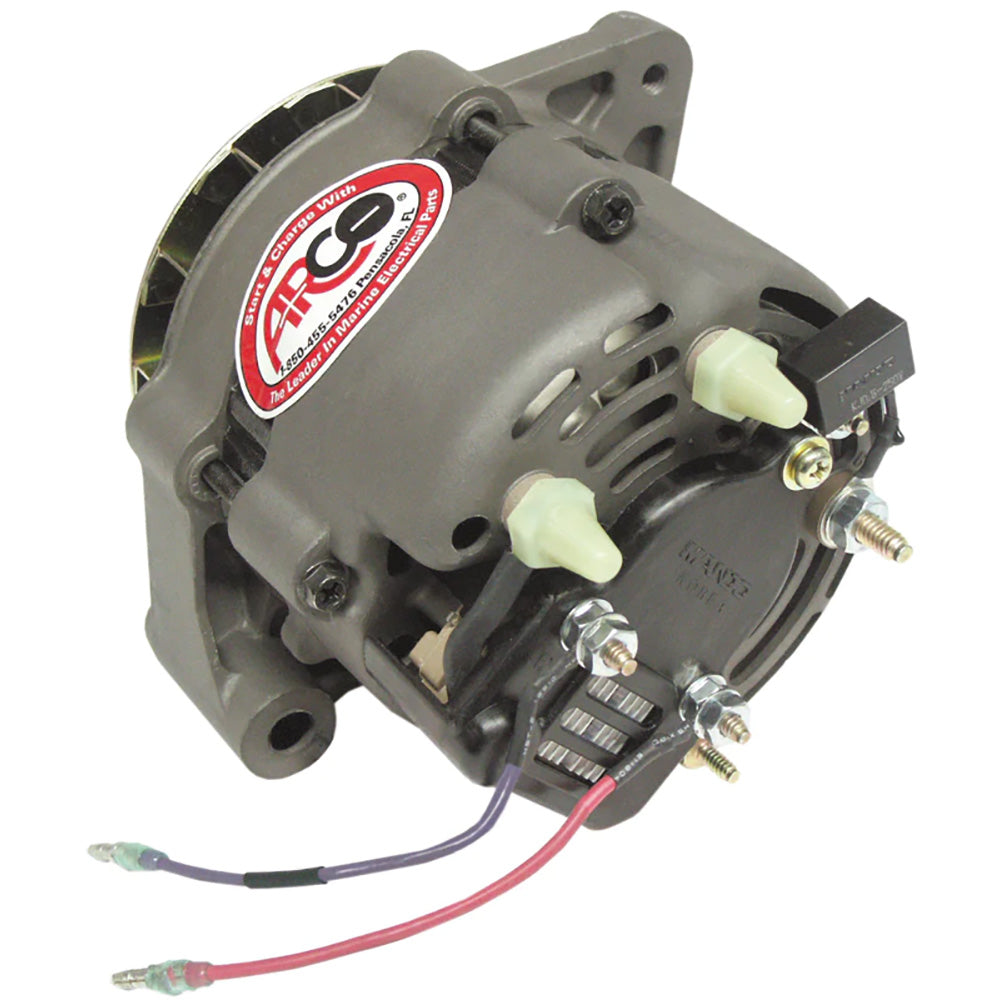 ARCO Marine Premium Replacement Alternator w/Multi-Groove Pulley - 12V 55A 60055