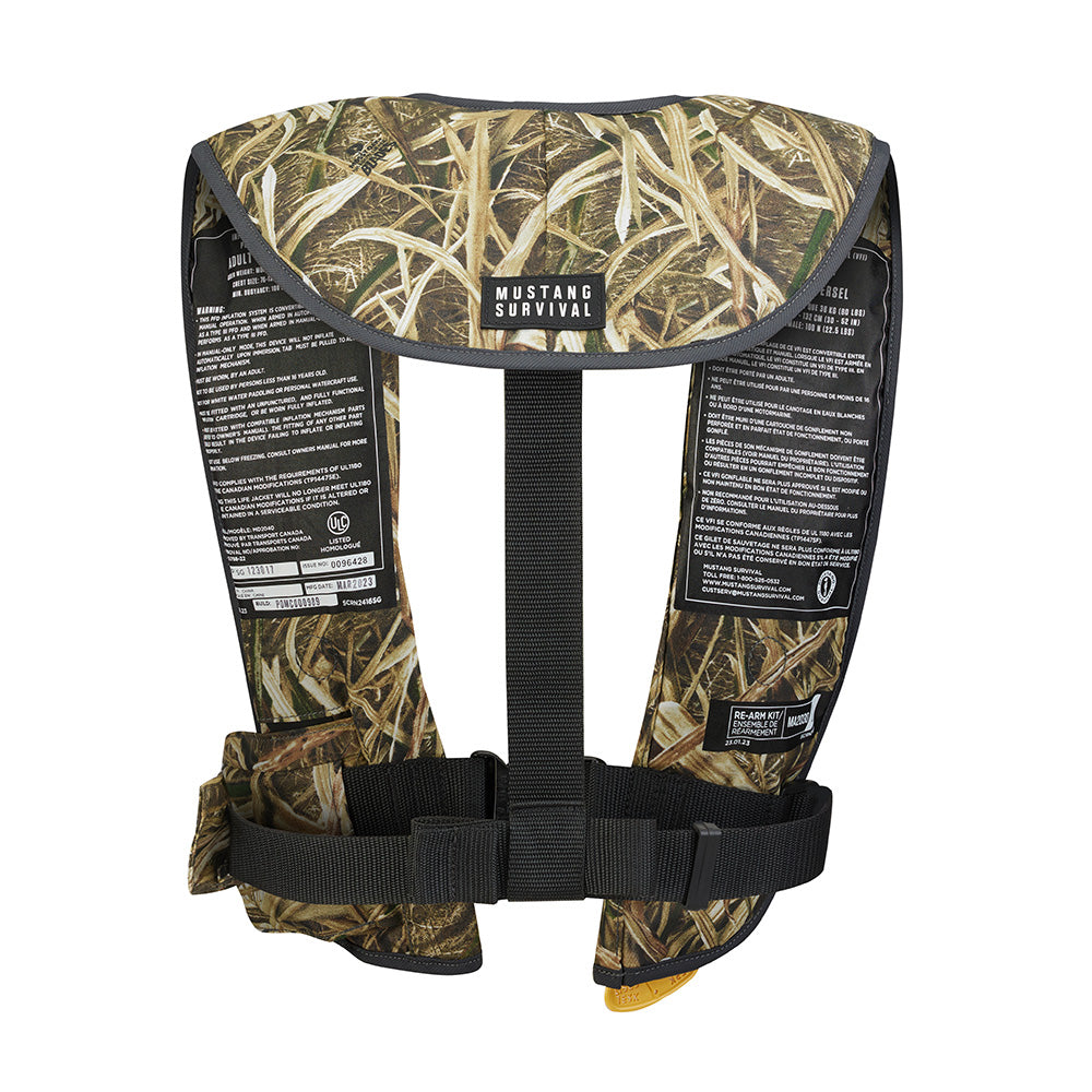 Mustang MIT 100 Convertible Inflatable PFD - Camo MD2030CM-261-0-202