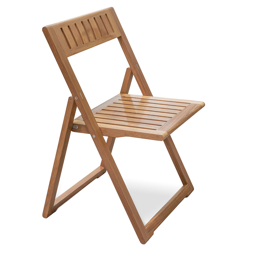 Whitecap Folding Slat Chair - Teak 63059