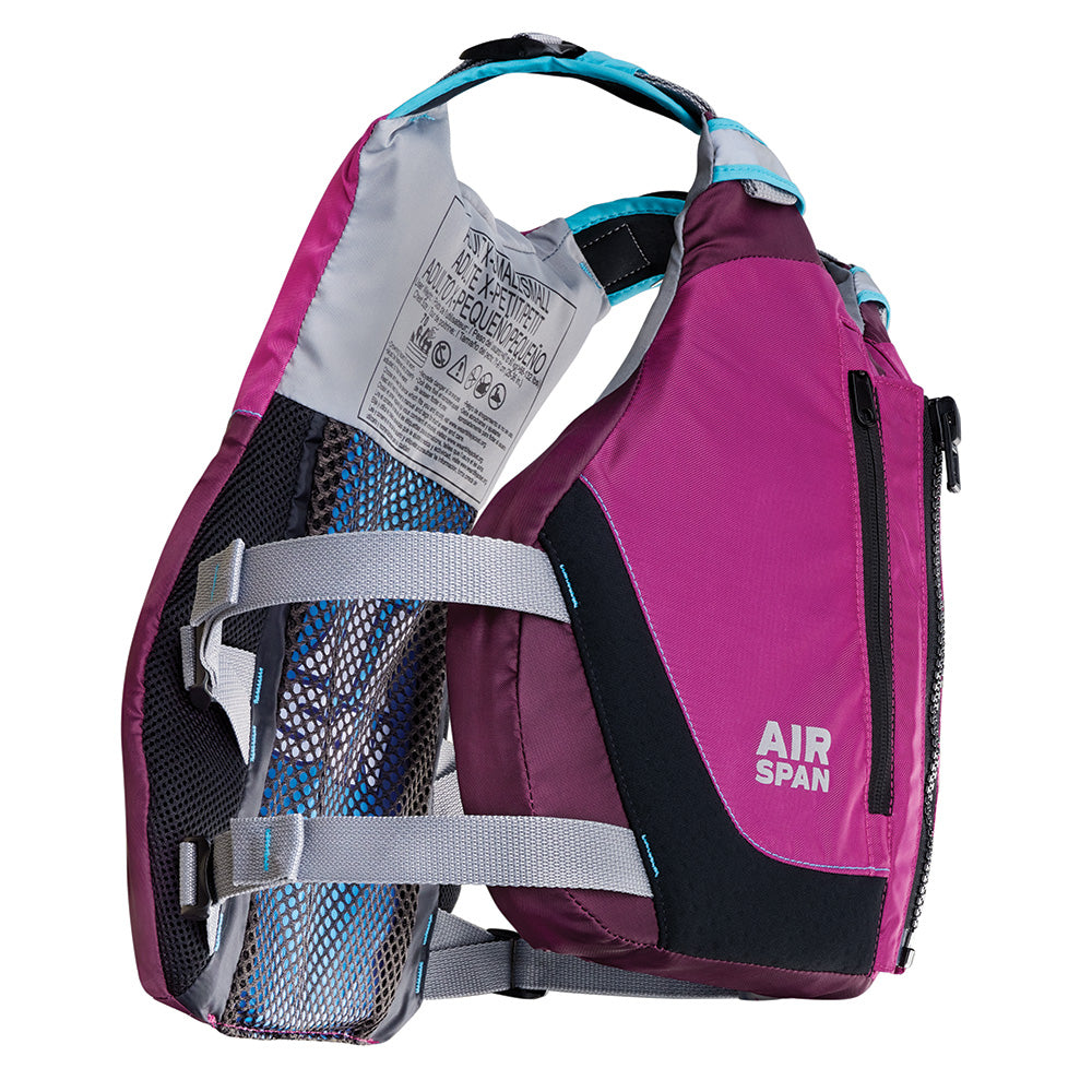 Onyx Airspan Breeze Life Jacket - XS/SM - Purple 123000-600-020-23