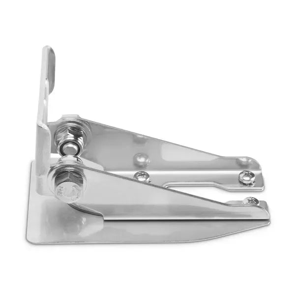 Garmin Heavy-Duty Transducer Transom Mount Bracket, For 4/8/12-Pin Transducers, With Spray Shield