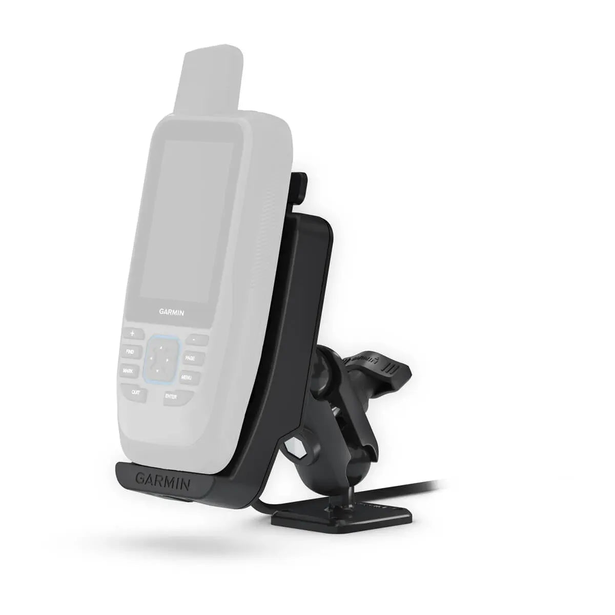 Garmin GPSMAP 86 Series Powered Mount, Quick-Release, AMPS, USB
