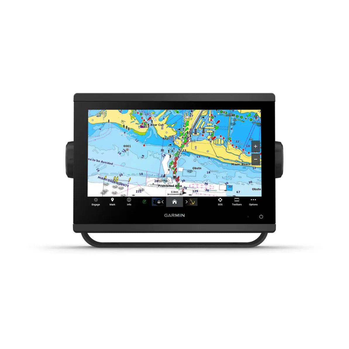 Garmin GPSMAP 923xsv Chartplotter Sonar Combo, 9in IPS Touchscreen, SideVü, ClearVü, 1kW CHIRP, NMEA 2000