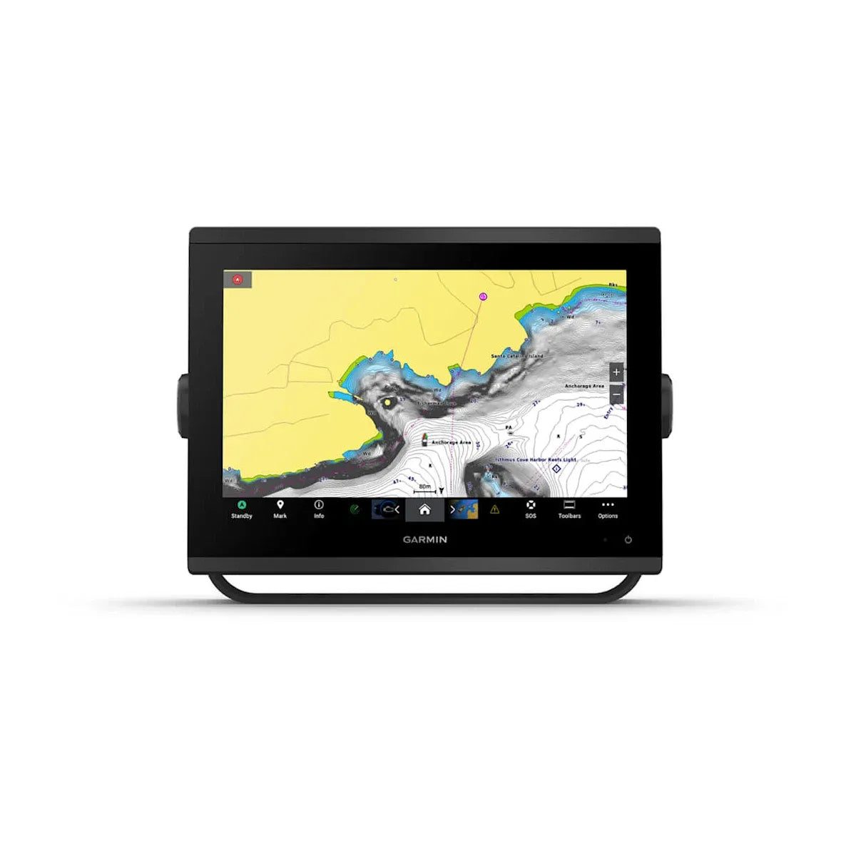 Garmin GPSMAP 1223xsv Chartplotter/Sonar Combo, 12in IPS, UHD SideVü/ClearVü