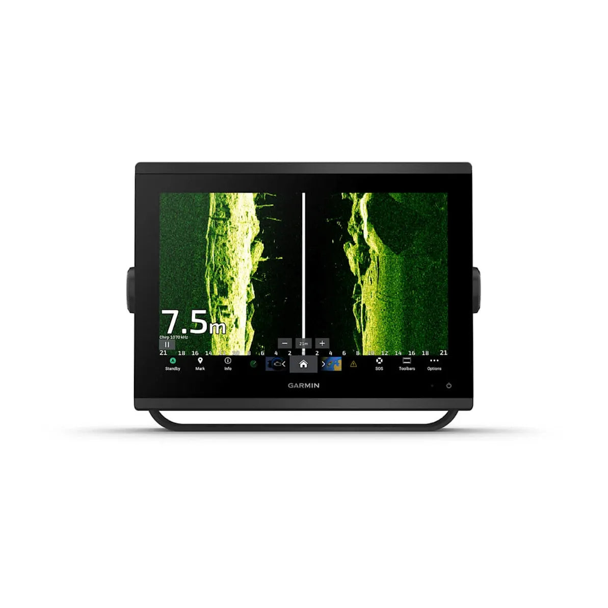 Garmin GPSMAP 1223xsv Chartplotter/Sonar Combo, 12in IPS, UHD SideVü/ClearVü