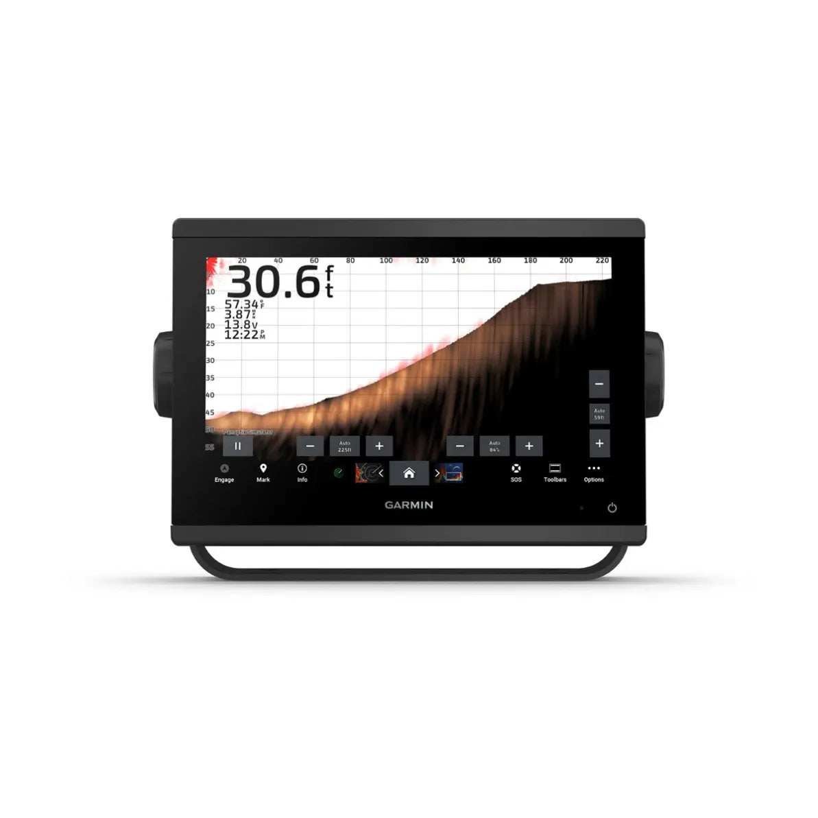 Garmin GPSMAP 943xsv Chartplotter/Fishfinder, 9in Touchscreen, Navionics+ Charts, UHD SideVü/ClearVü, No Transducer