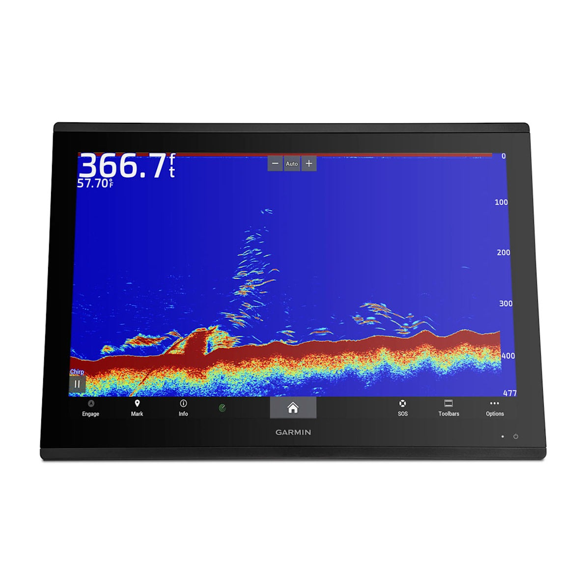 Garmin GPSMAP 8624 Chartplotter, 24in Full HD Touchscreen, US/Canada Garmin Navionics+ Charts, NMEA 2000