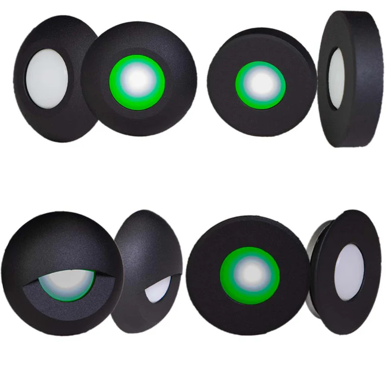 Plash - Gravity Red, Green and Blue LED Deck Light - 1.2W, 0.2A, IP67, 12-24V