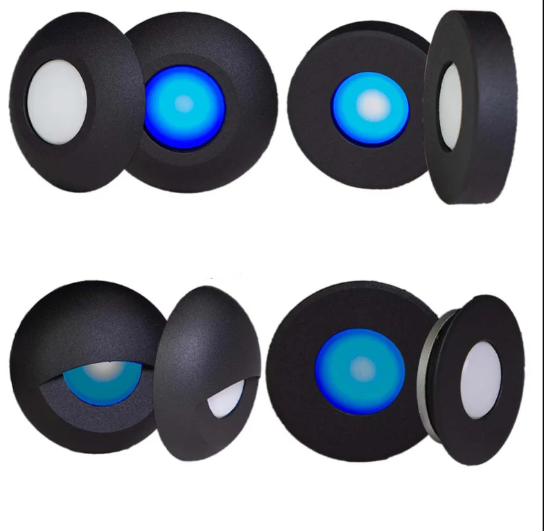 Plash - Gravity Red, Green and Blue LED Deck Light - 1.2W, 0.2A, IP67, 12-24V