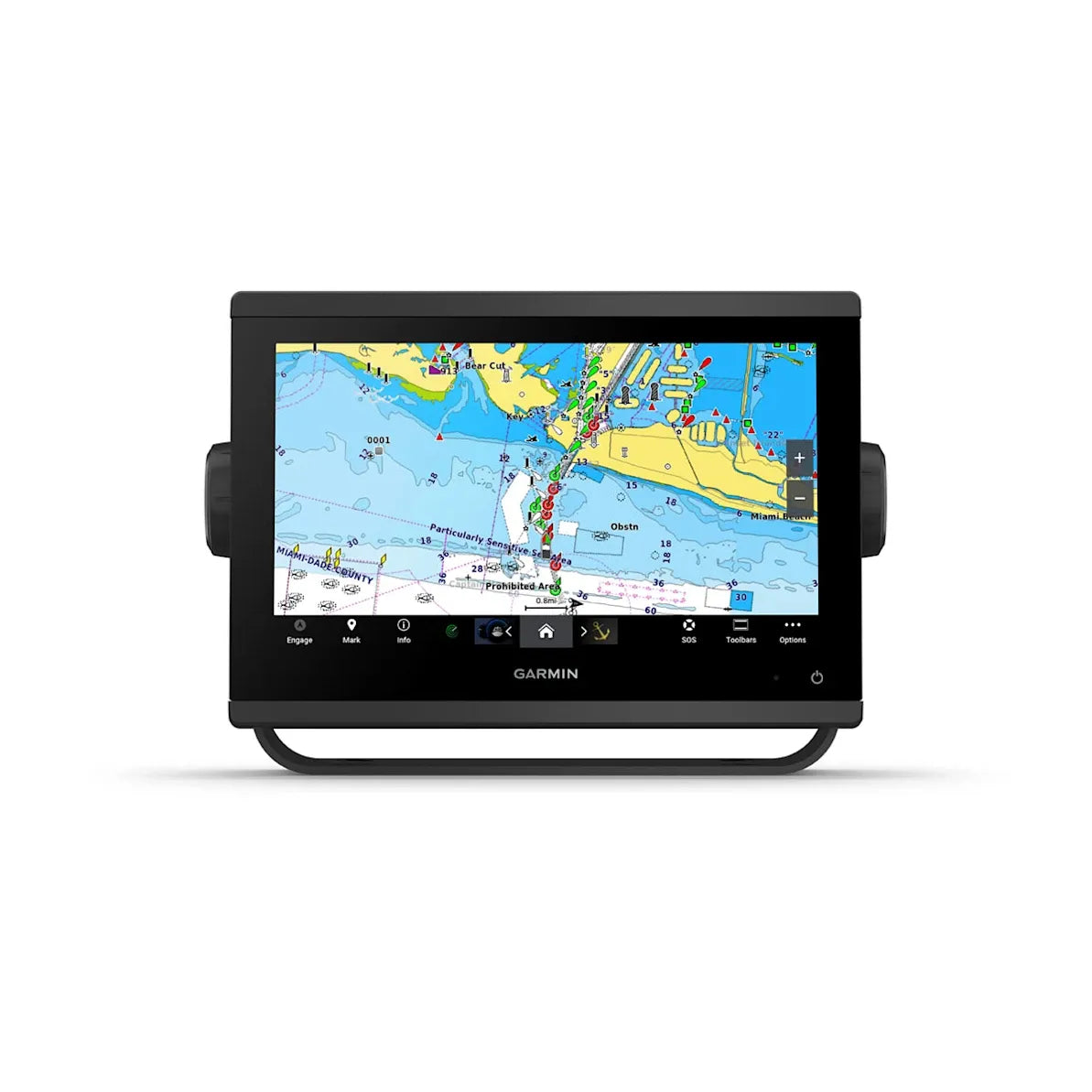 Garmin GPSMAP 943xsv Chartplotter/Radar Kit, 9in Display, Navionics+ Charts, UHD SideVü/ClearVü Sonar, GMR 18 HD3 4 kW Dome