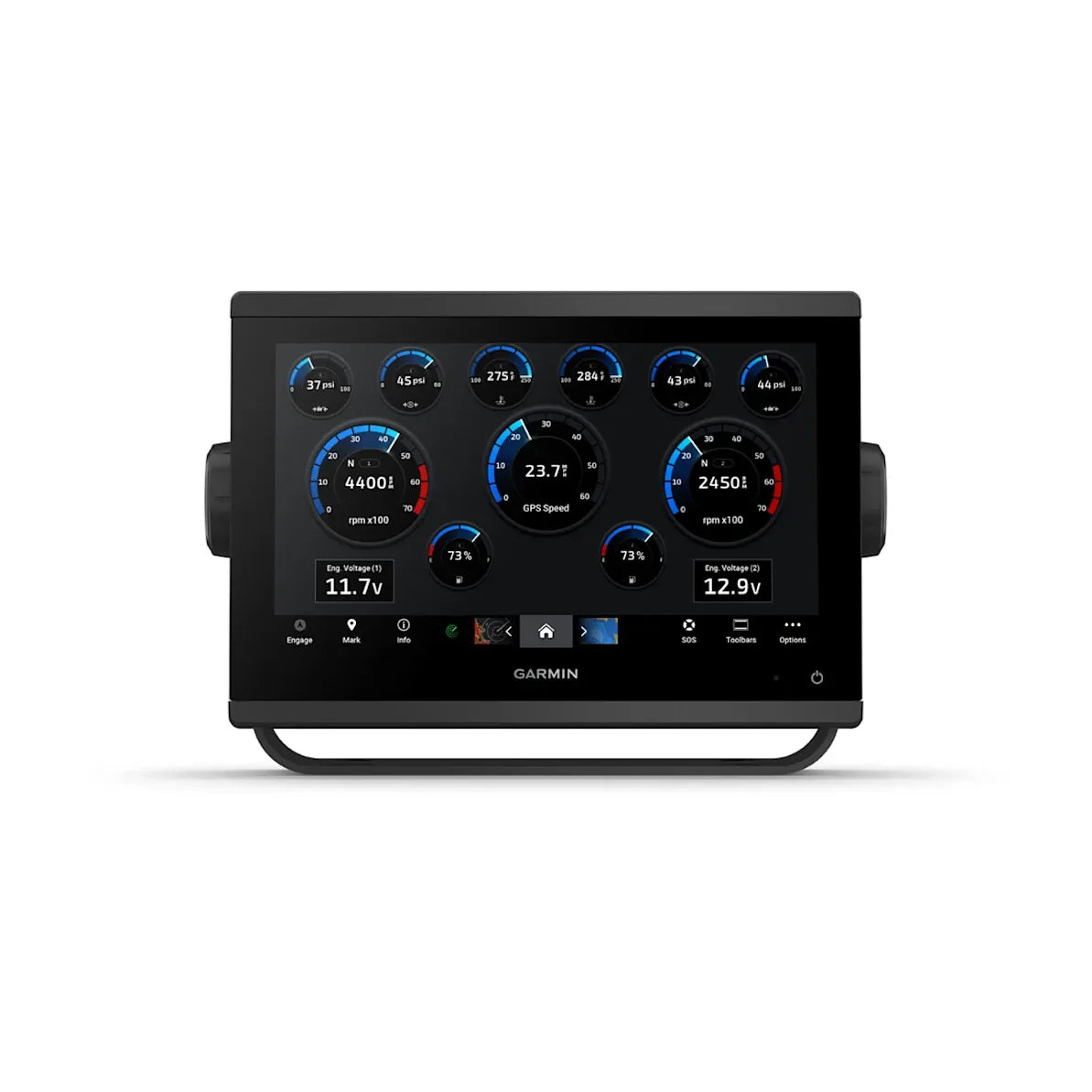Garmin GPSMAP 943xsv Chartplotter/Radar Kit, 9in Display, Navionics+ Charts, UHD SideVü/ClearVü Sonar, GMR 18 HD3 4 kW Dome