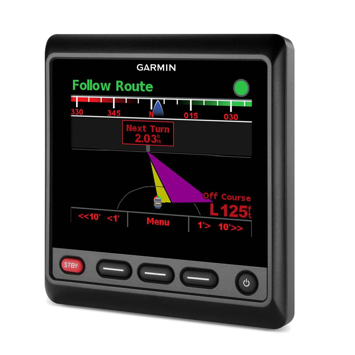 Garmin GHC 20 Autopilot Control Head, 4 in Color, NMEA 2000, IPX7