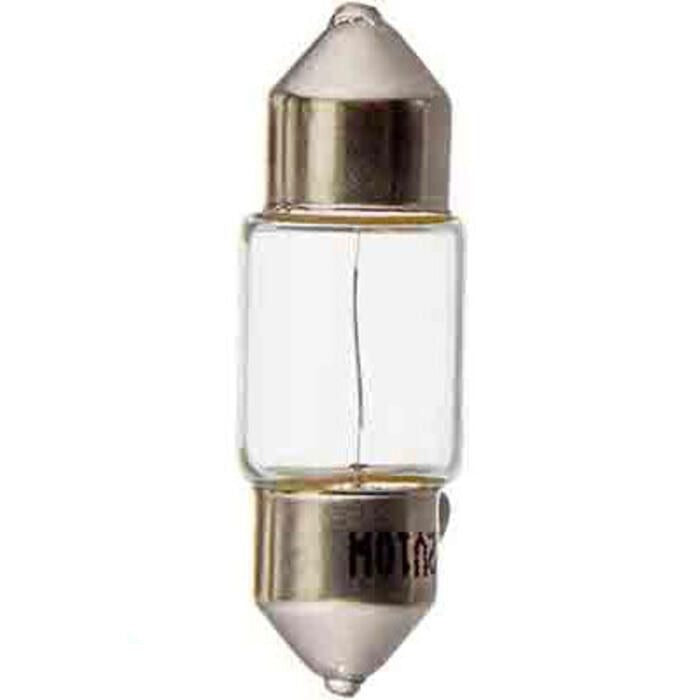 Hella Marine DE3175 Festoon Replacement Bulb, SV8.5-8 Base, 12V, 10W