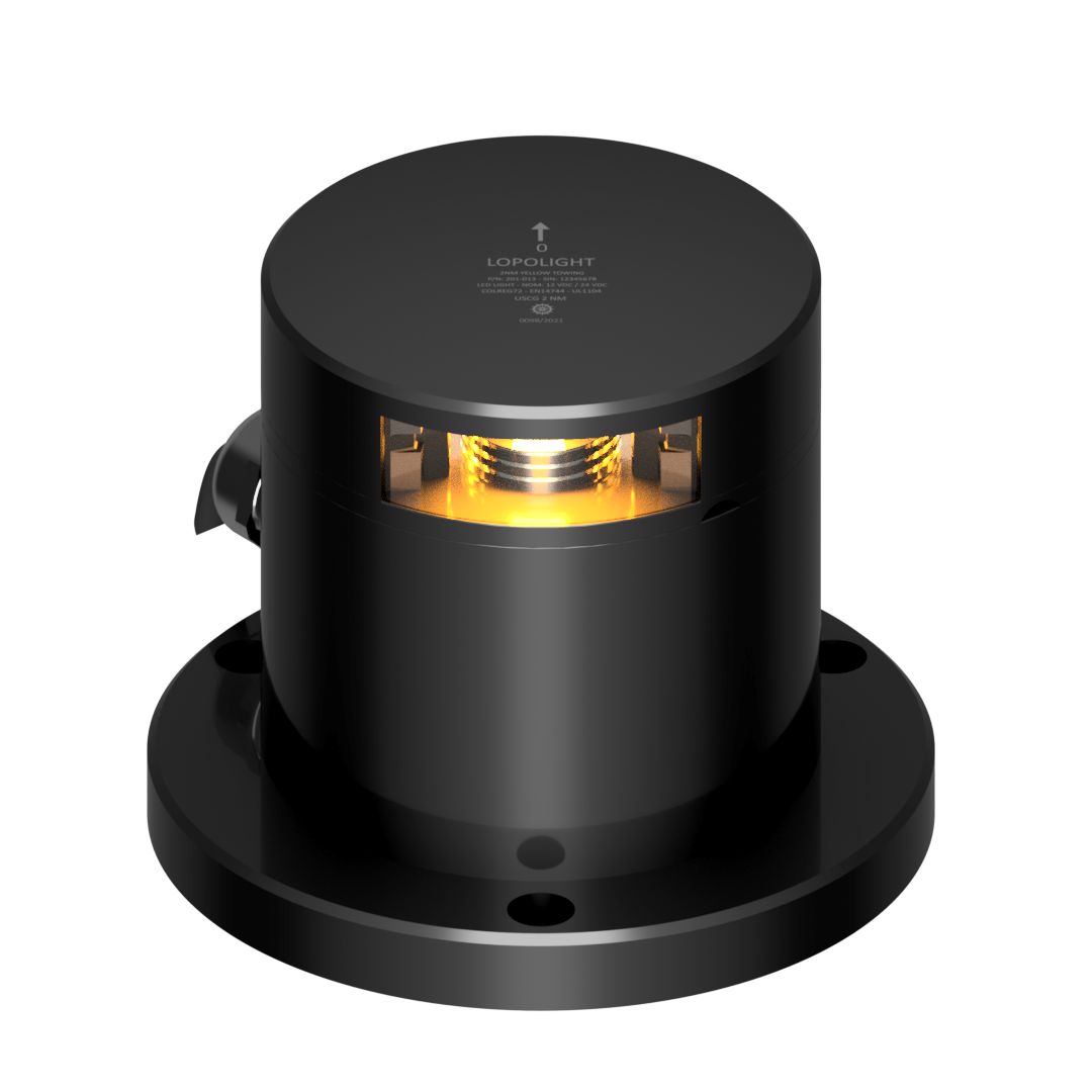 Lopolight PRO Towing Light, 2NM, 135°, Yellow Light, 10-32VDC, IP68