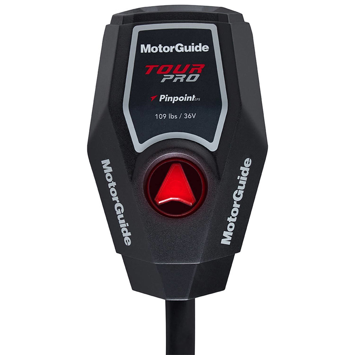 MotorGuide Tour Pro Bow-Mount Cable-Steer Trolling Motor, 36V, 109 lb Thrust, 45in Shaft, Pinpoint GPS, HD+ Universal Sonar, Freshwater