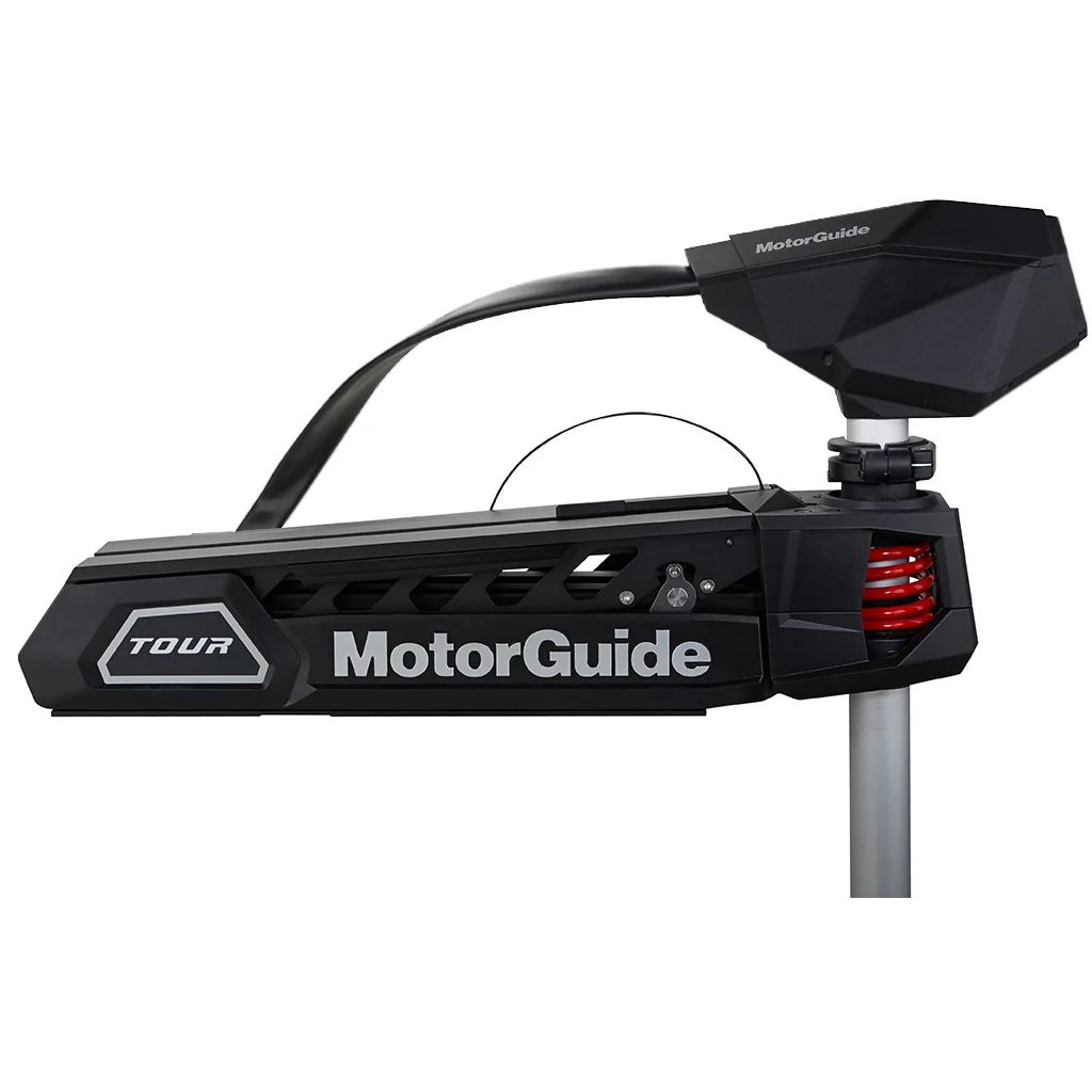 MotorGuide Tour Pro Bow Mount Trolling Motor, Pinpoint GPS, 82 lb Thrust, 24V, 45in Shaft, Cable Steer, Foot Control, Freshwater